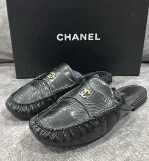 [Pre-Used] Chanel Slip on Mule GHW