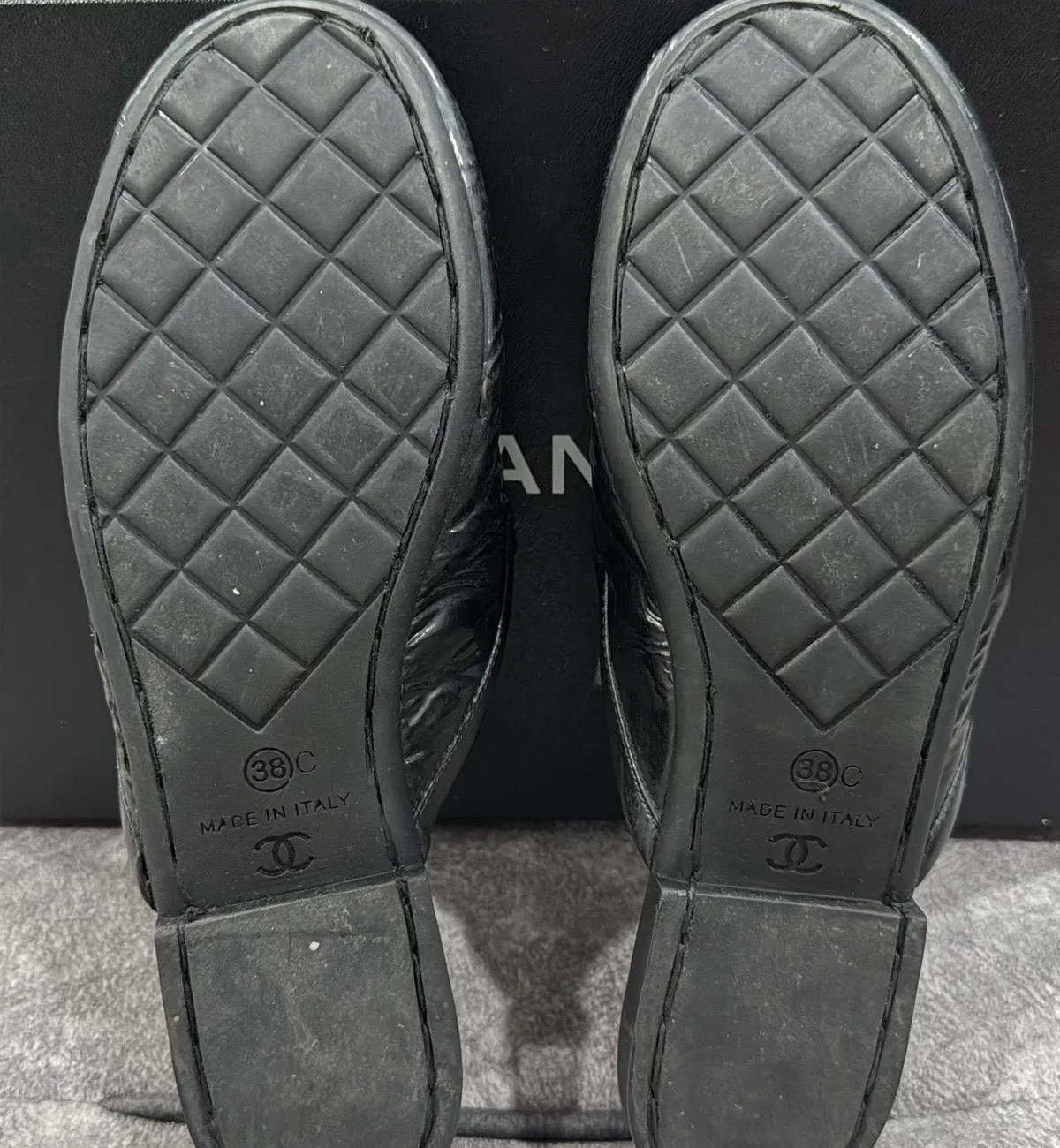 [Pre-Used] Chanel Slip on Mule GHW