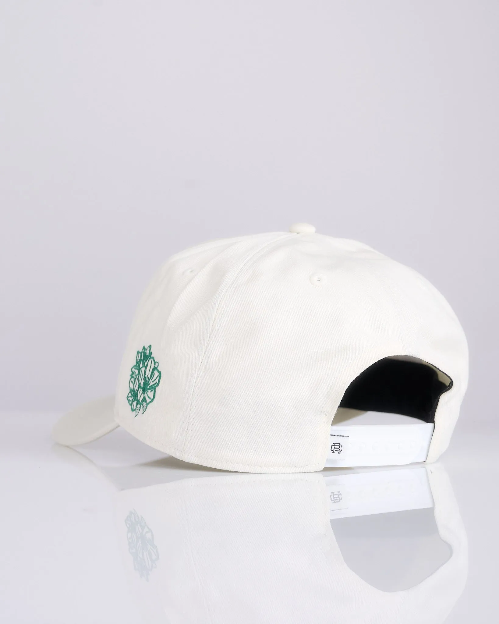 Reigning Champ Azalea Snapback Cap Ivory Green