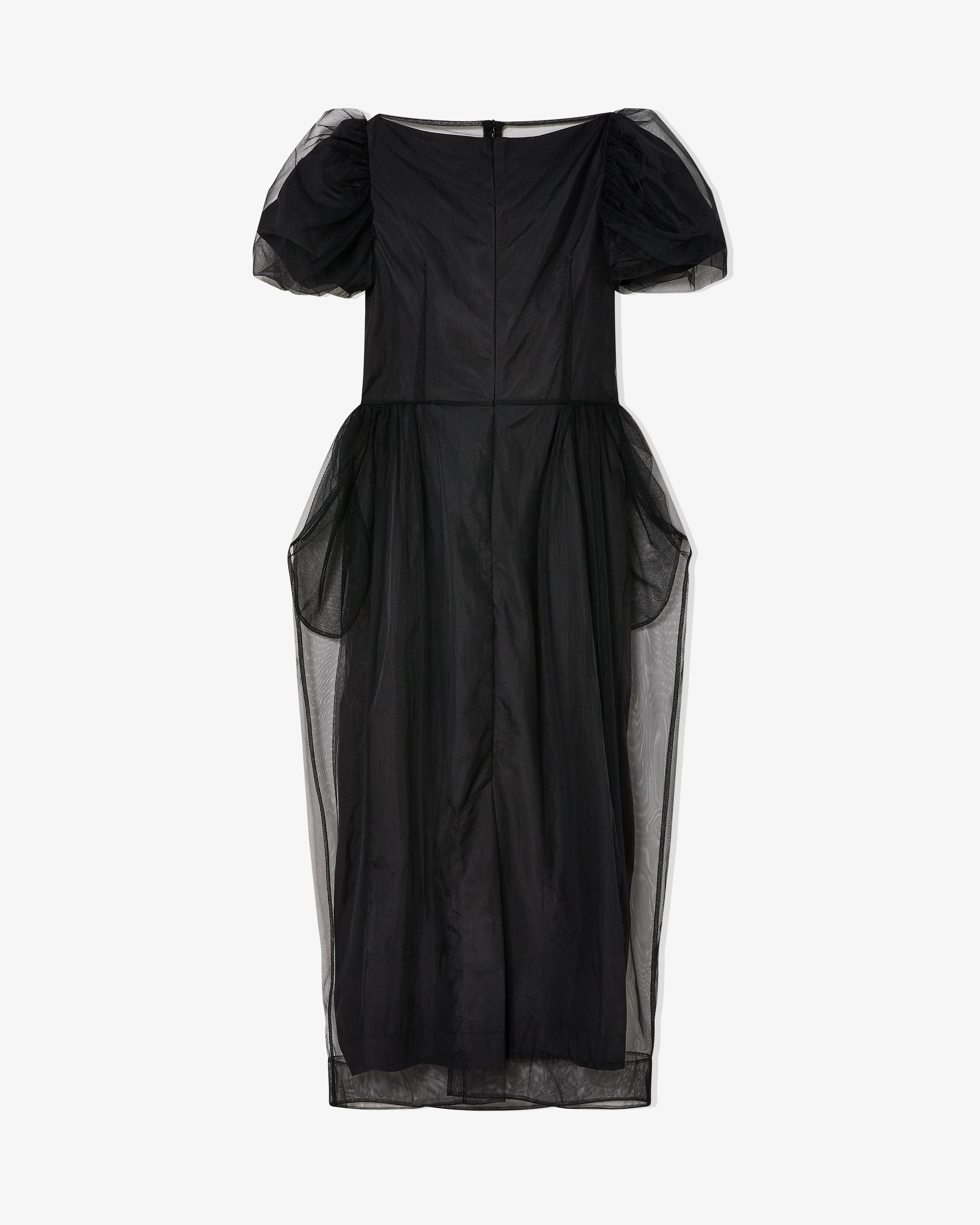 Simone Rocha - Women's Layered Carnation Balconette Dress - (Black/Black)