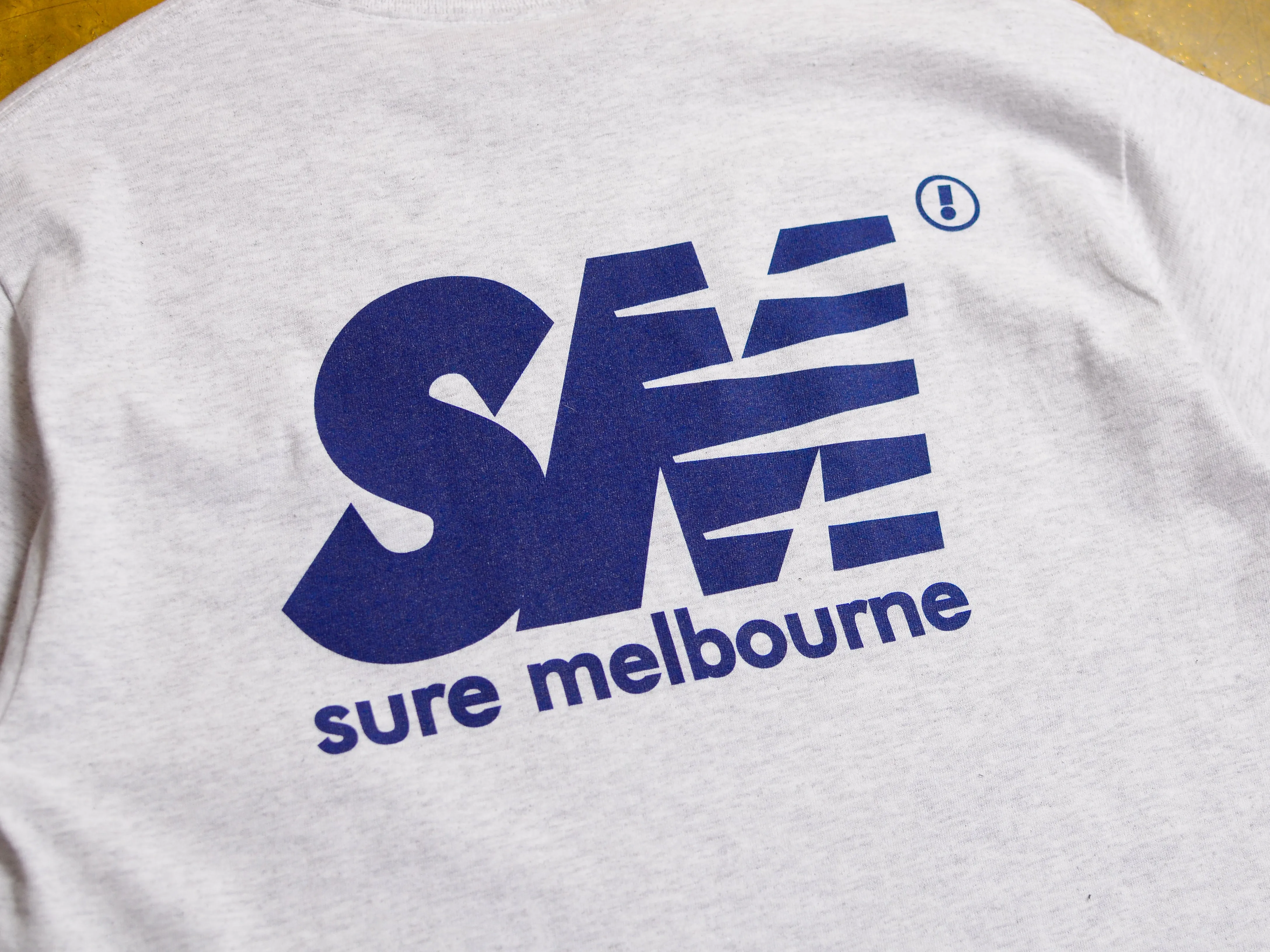 SM T-Shirt - Ash / Navy