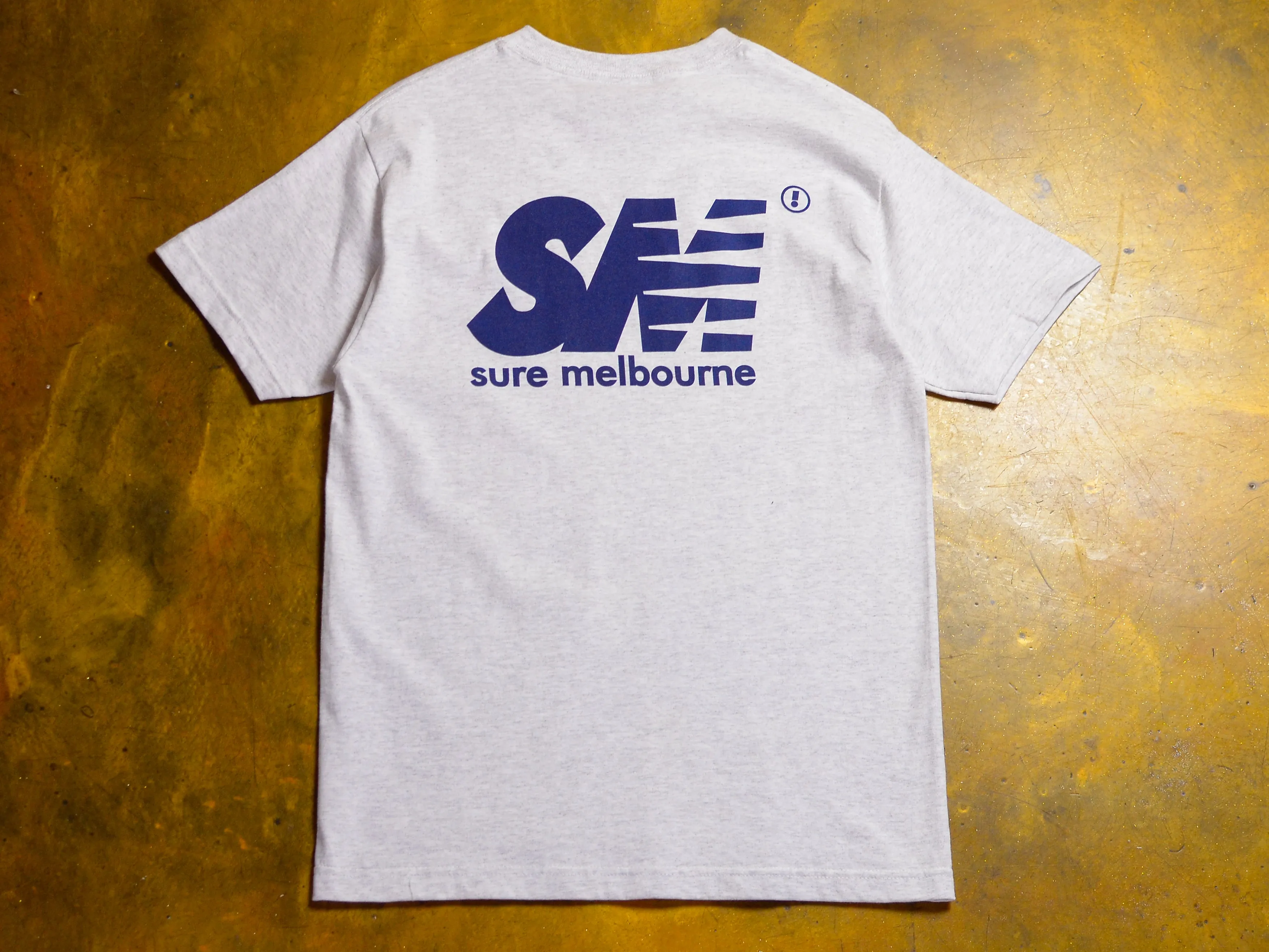 SM T-Shirt - Ash / Navy