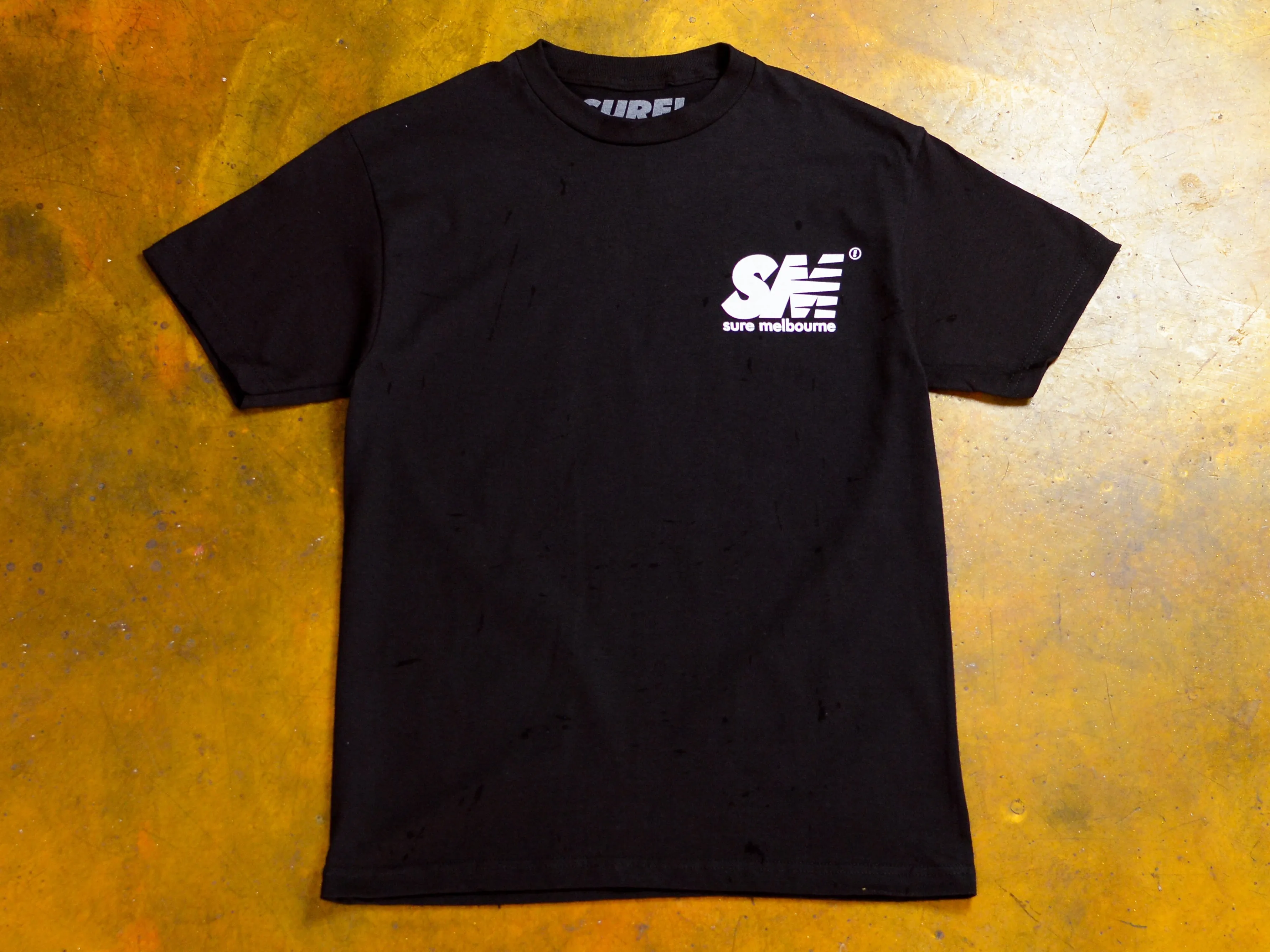 SM T-Shirt - Black / White
