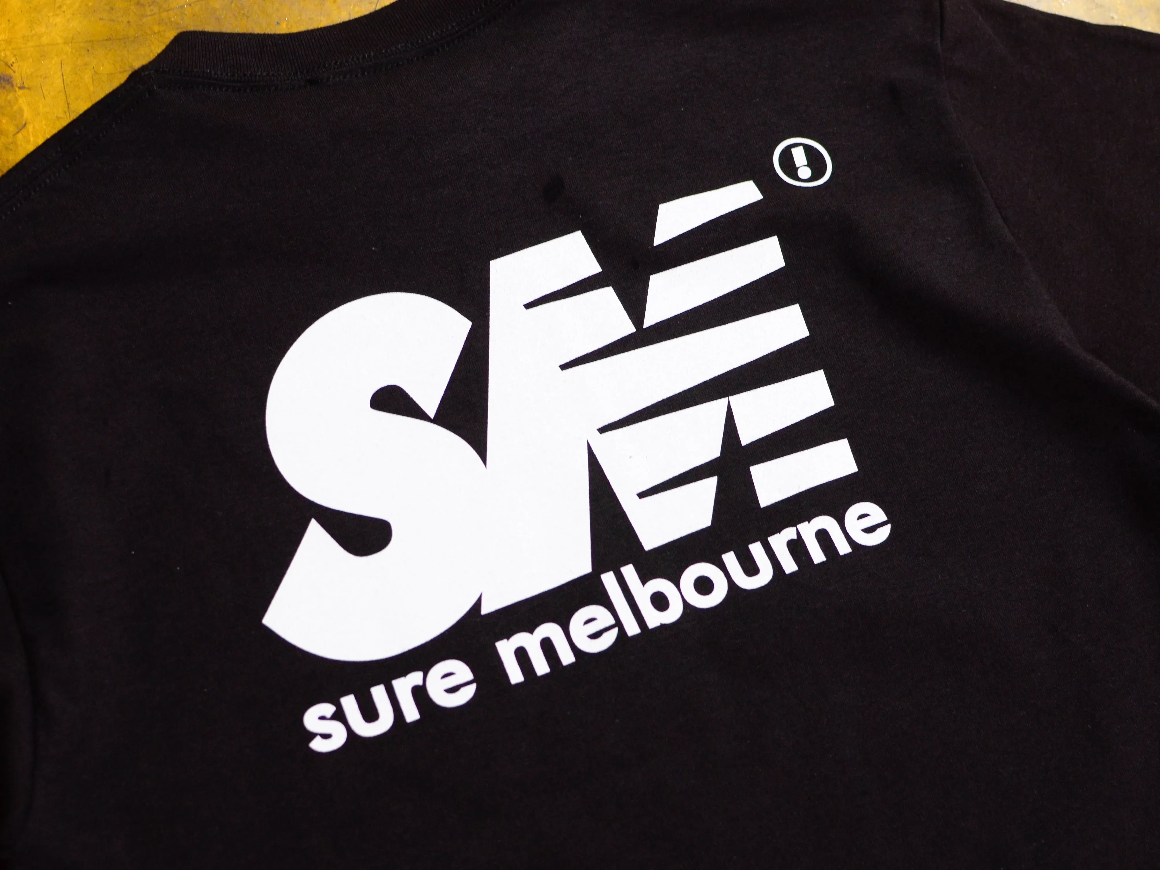 SM T-Shirt - Black / White
