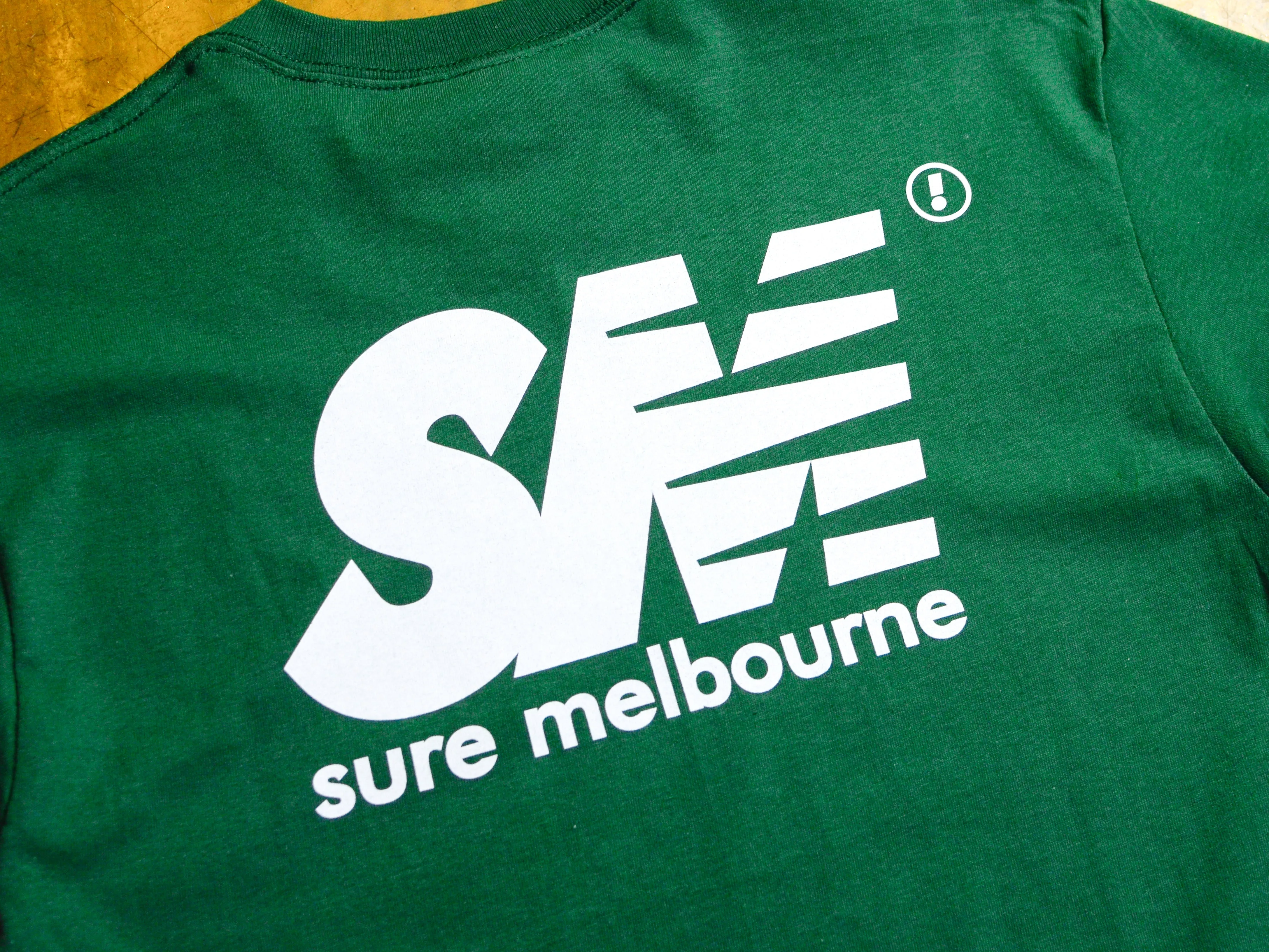 SM T-Shirt - Forest Green / White