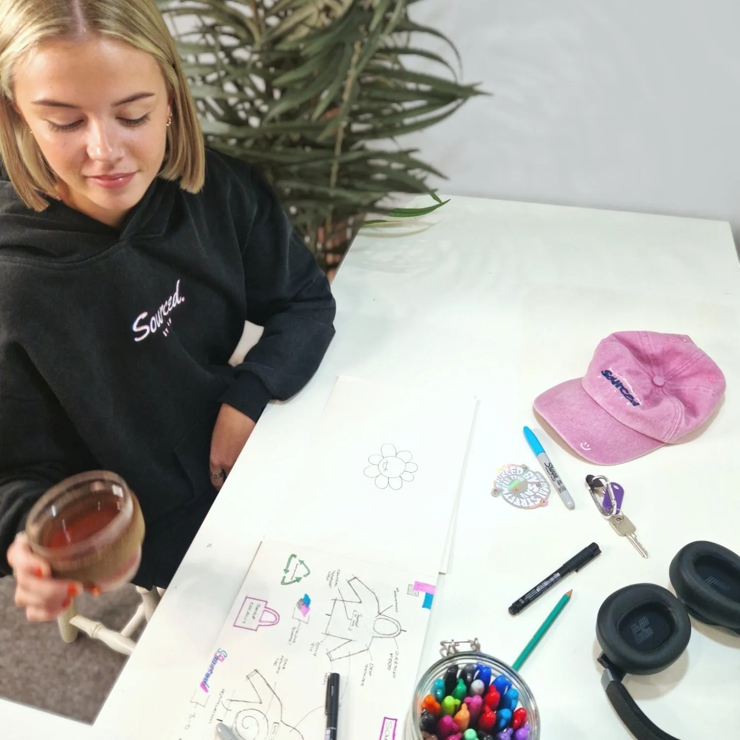 SourcedBySab 'Growth' Hoodie - Extremely limited quantities. 50 AVAILABLE.