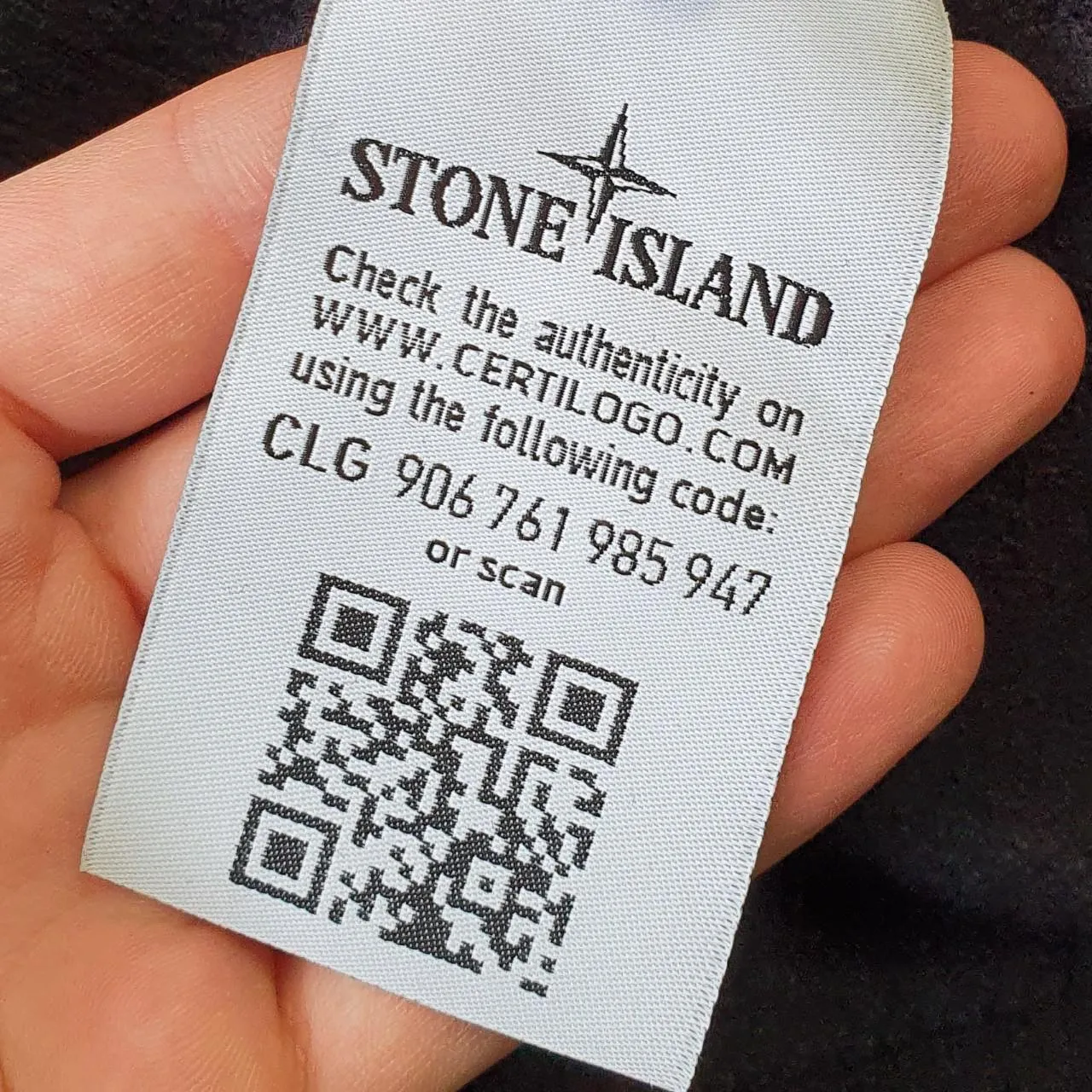 Stone Island Knitted Black Sweatshirt / Jumper(XS)