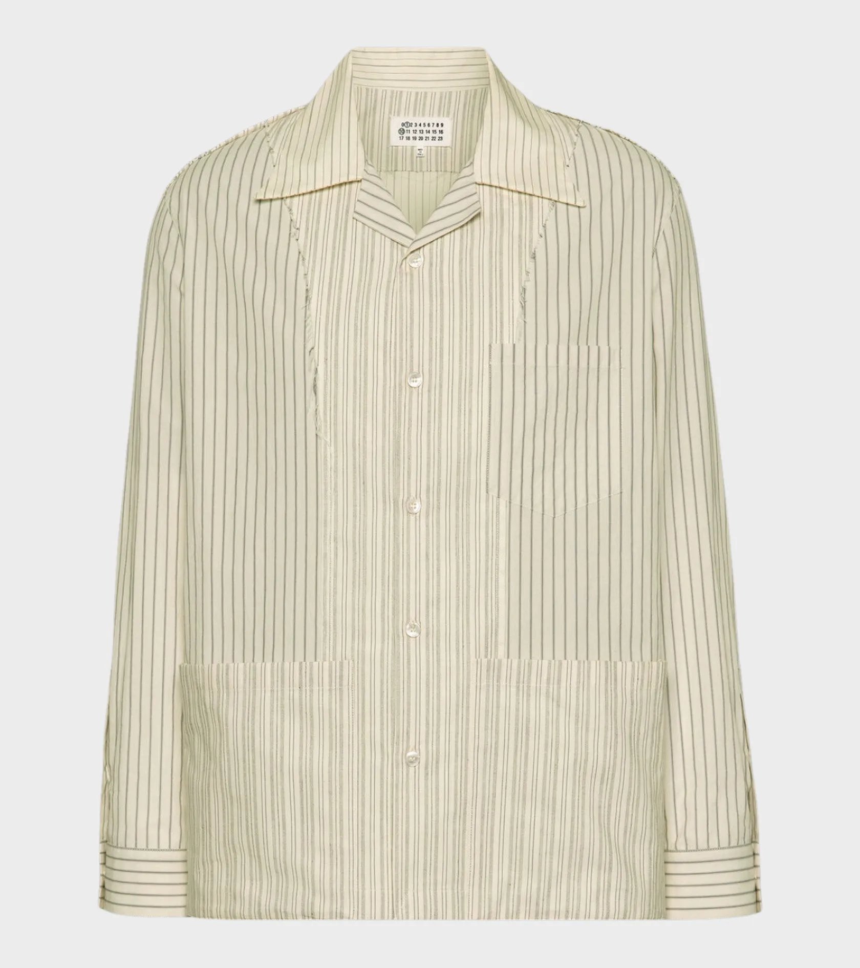 Striped Shirt Ecru