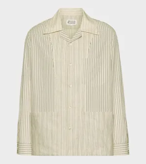 Striped Shirt Ecru