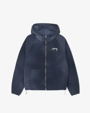 Stssy - Men's Beach Shell Wave Dye Jacket - (Navy)