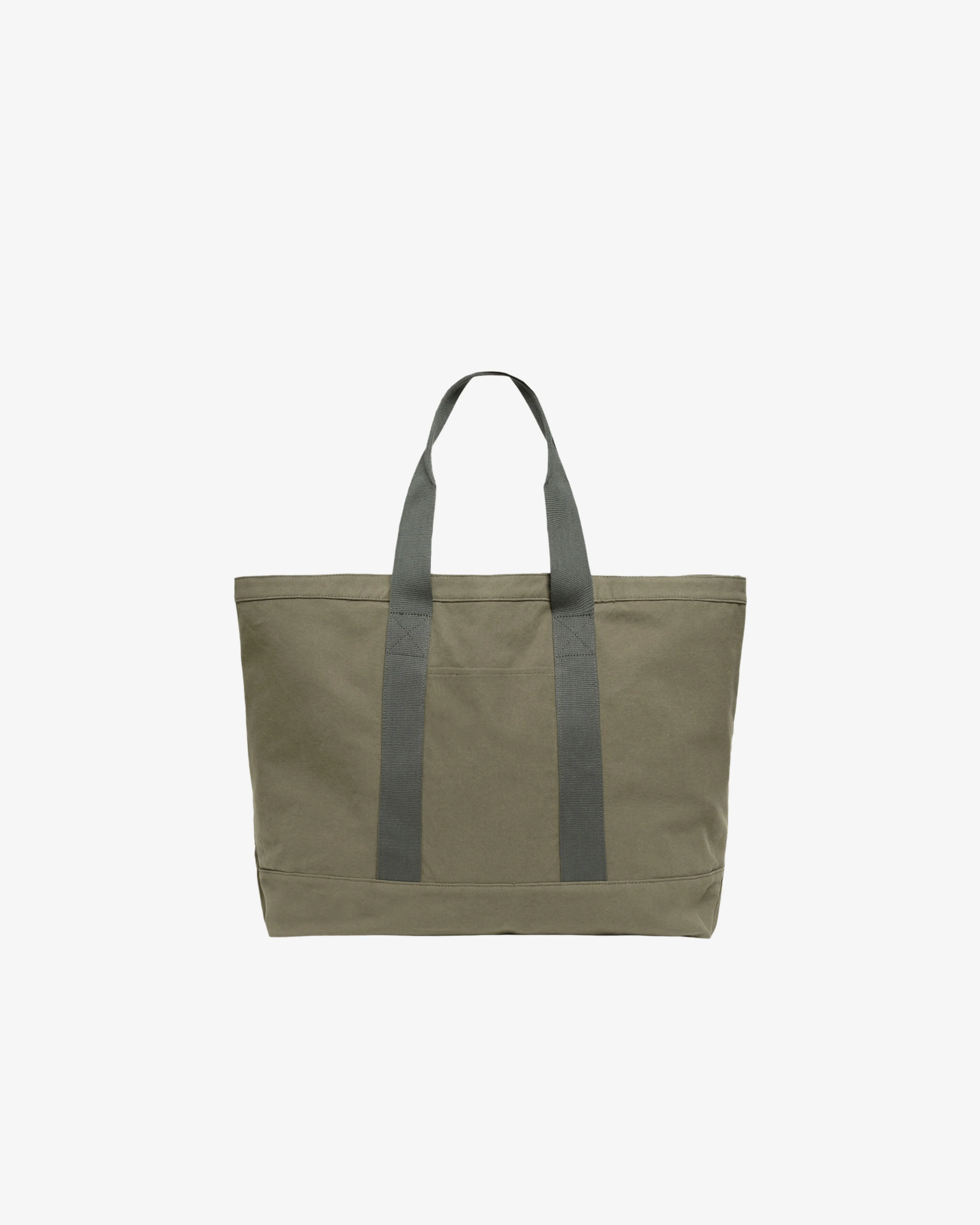 Stssy - Men's Canvas Extra Large Tote Bag - (Green)