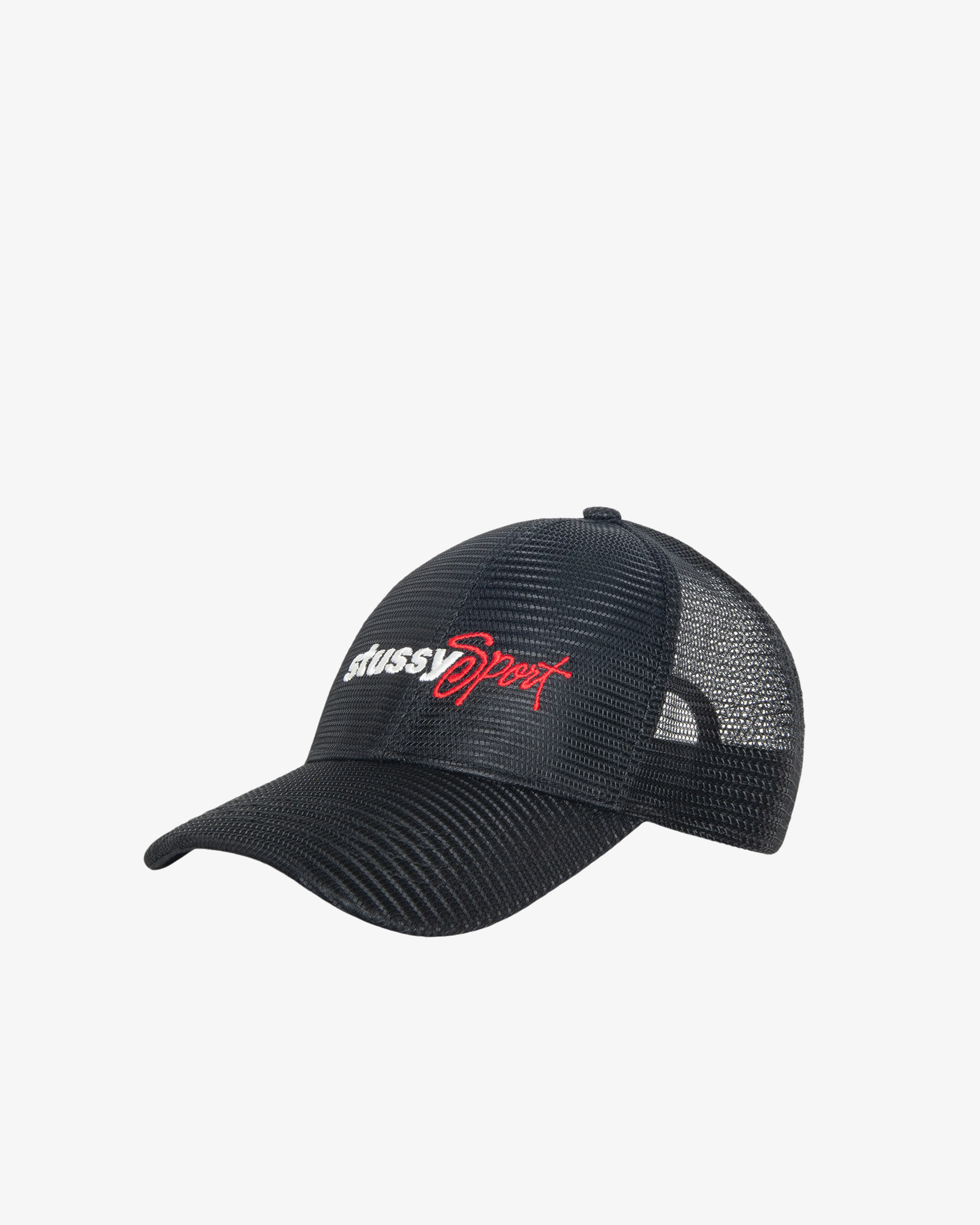 Stssy - Men's Mid-depth Sport Mesh Snapback - (Black)