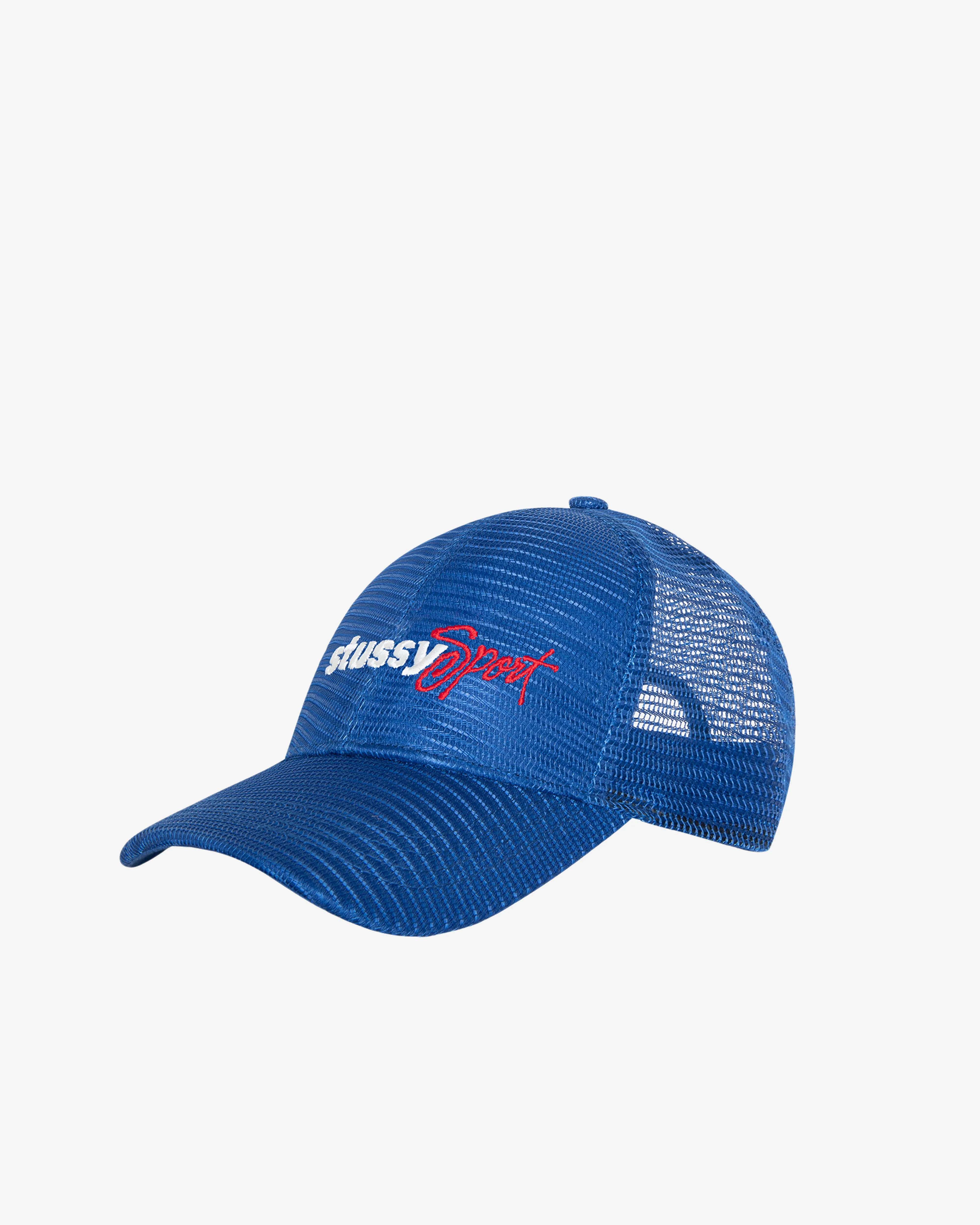 Stssy - Men's Mid-depth Sport Mesh Snapback - (Blue)