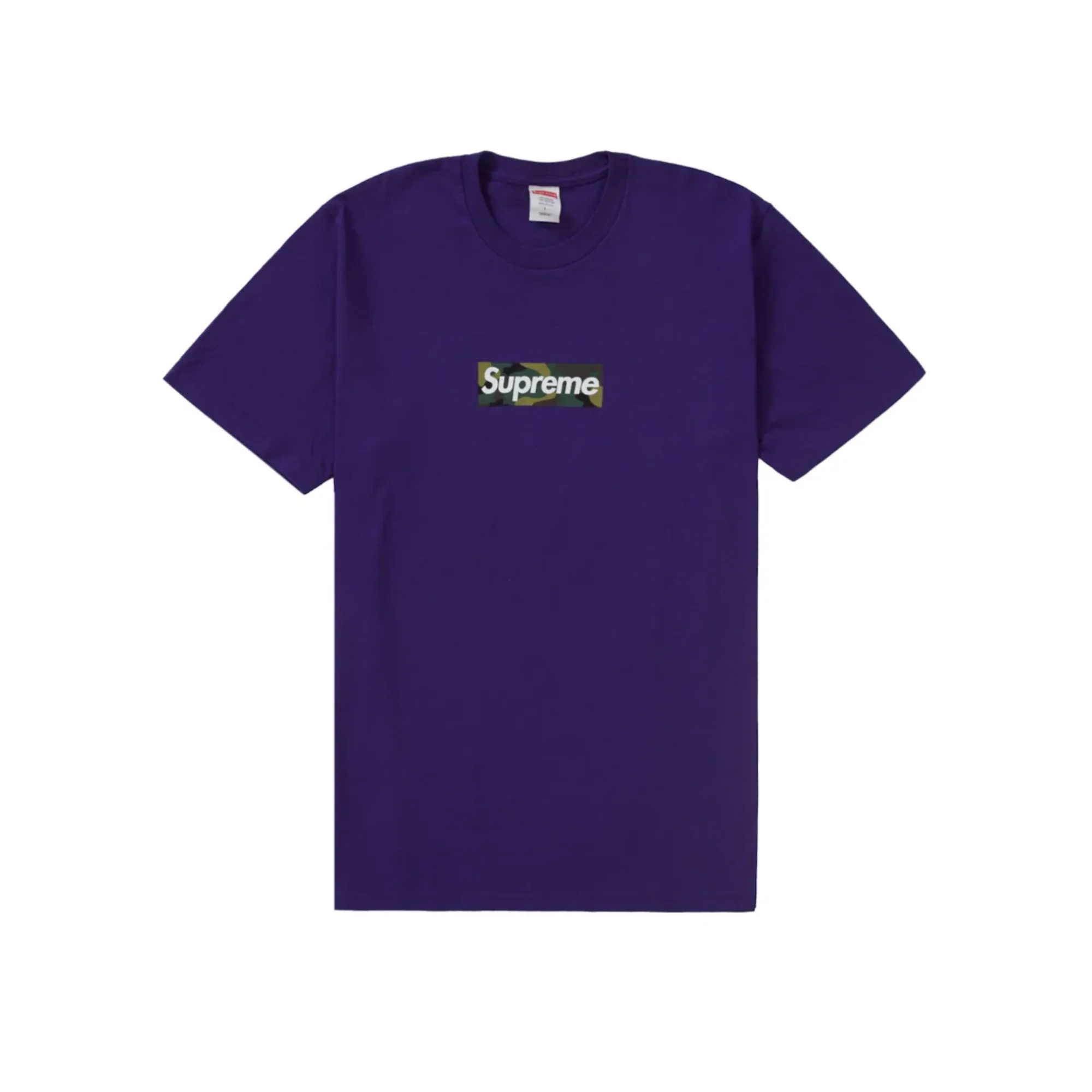 Supreme Box Logo T-shirt Purple