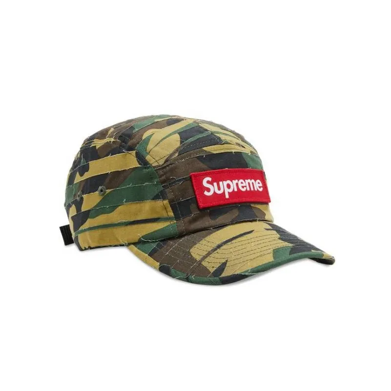 Supreme Layered Green Camo Camp Cap