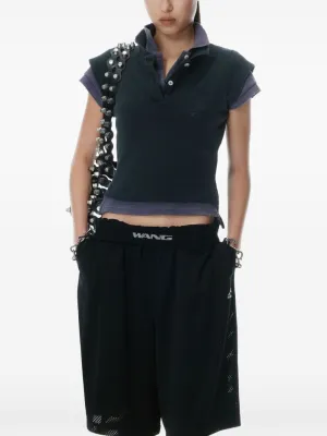 T BY ALEXANDER WANG - Women Layered Shrunk Polo