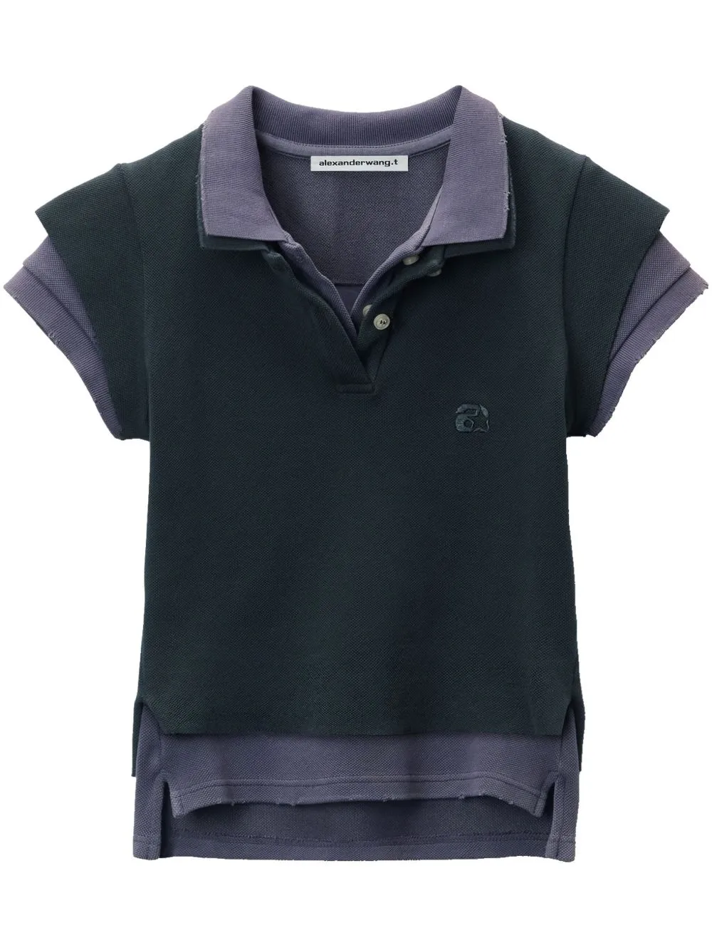 T BY ALEXANDER WANG - Women Layered Shrunk Polo