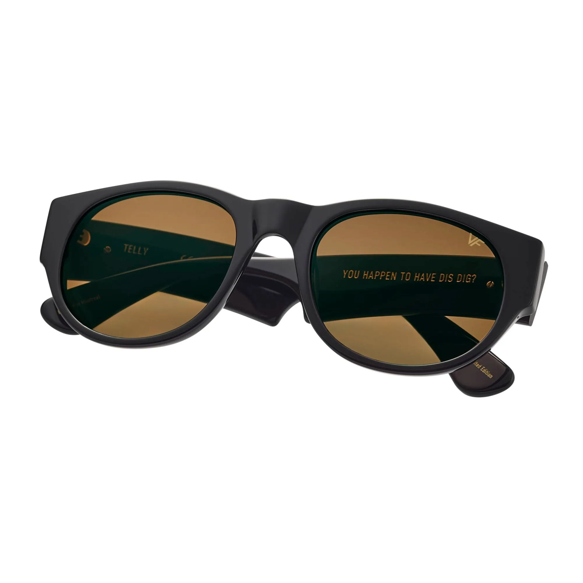 Telly Black Acetate