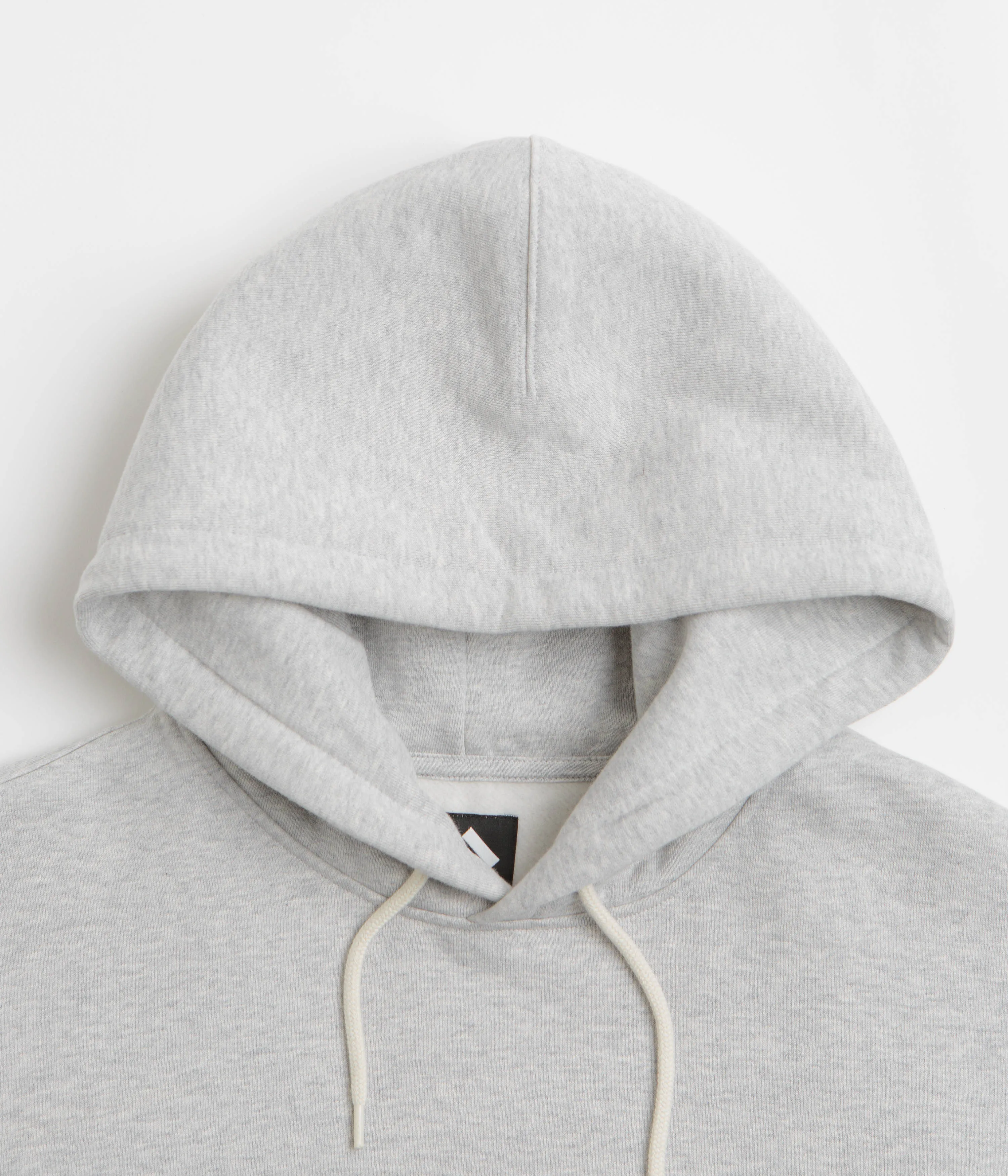The Trilogy Tapes Heart Hoodie - Heather Grey