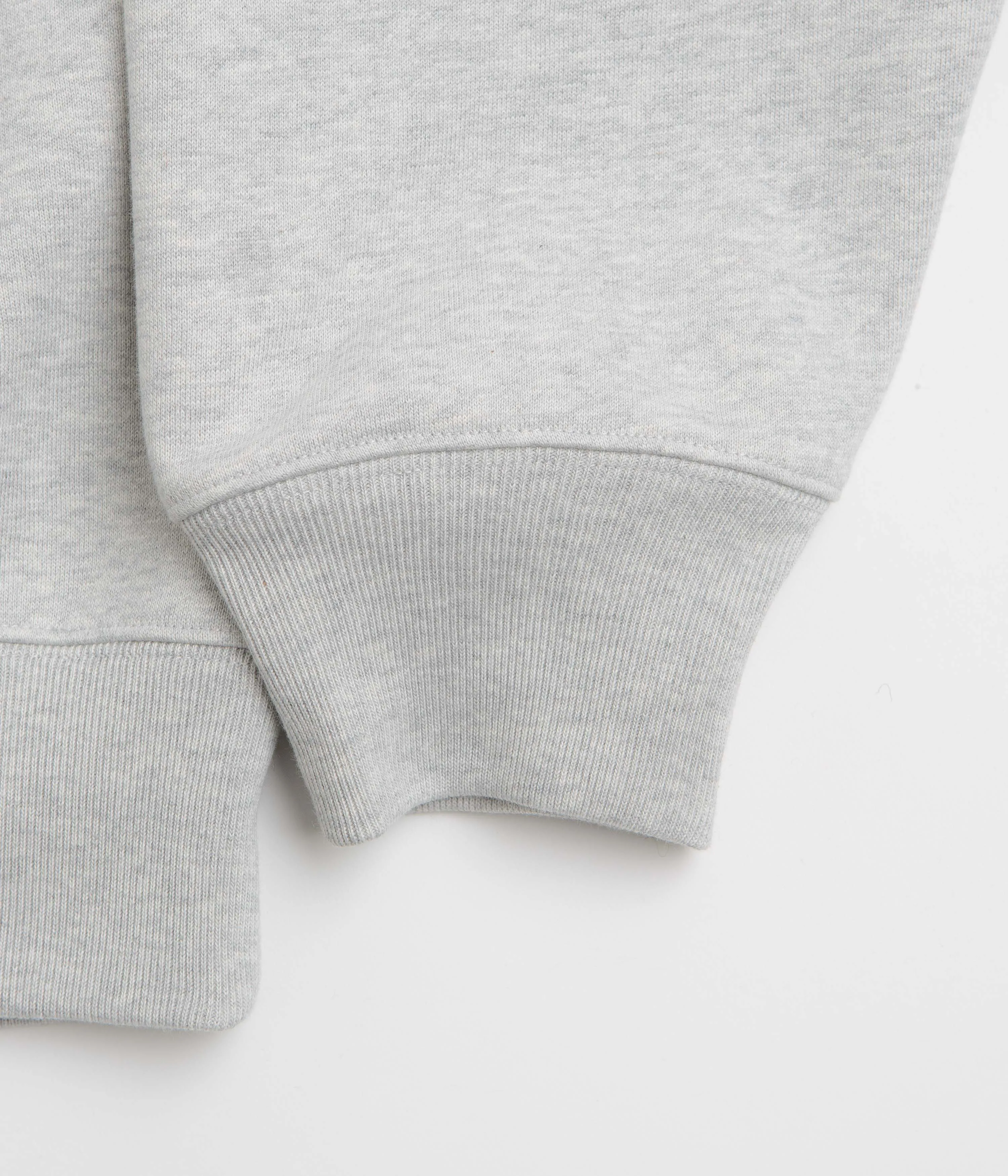 The Trilogy Tapes Heart Hoodie - Heather Grey