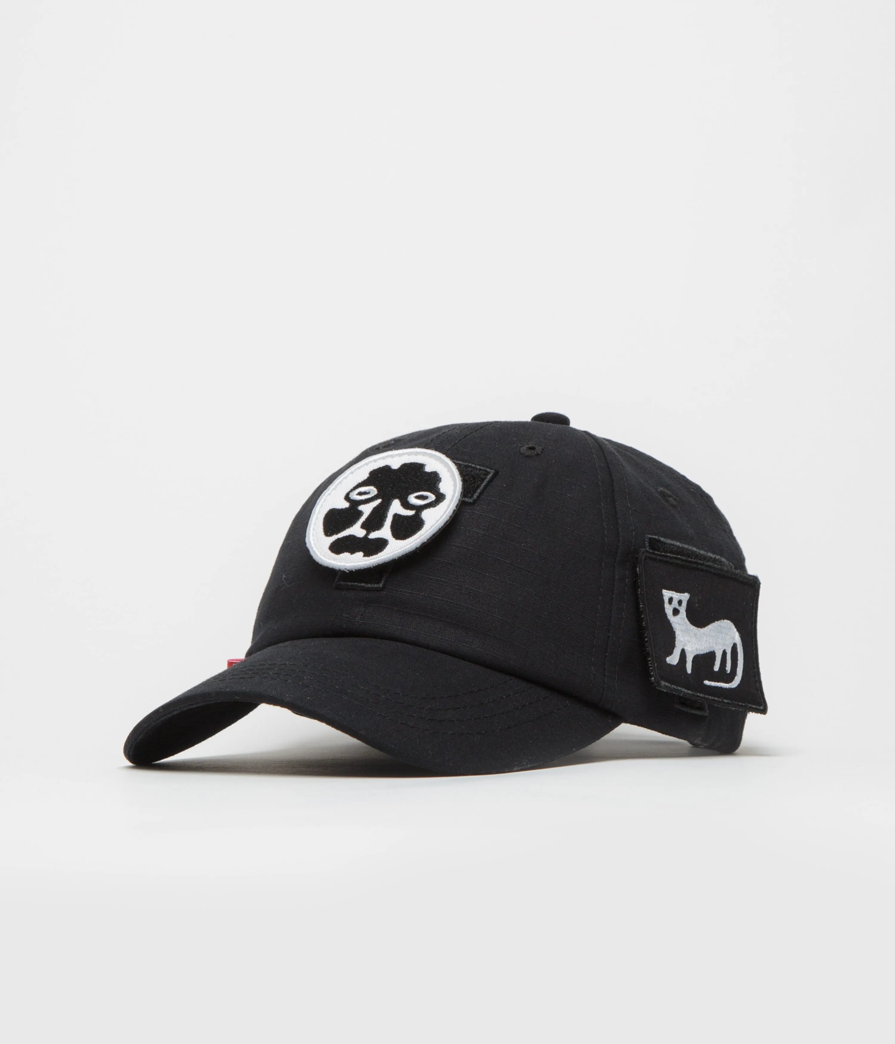 The Trilogy Tapes Velcro Patch Cap - Black