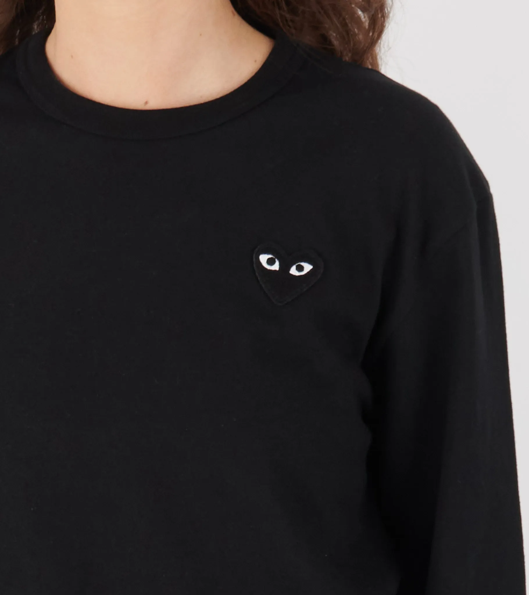 U Black Heart LS T-shirt Black