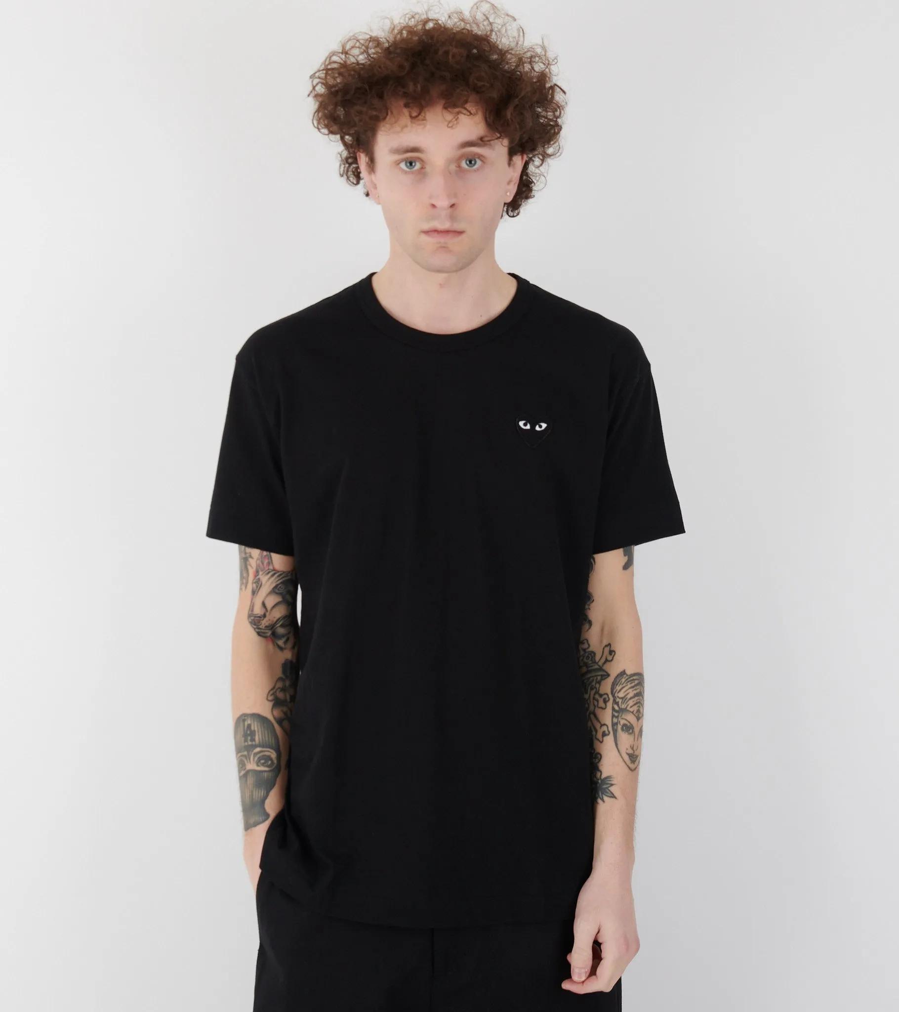 U Black Heart T-shirt Black