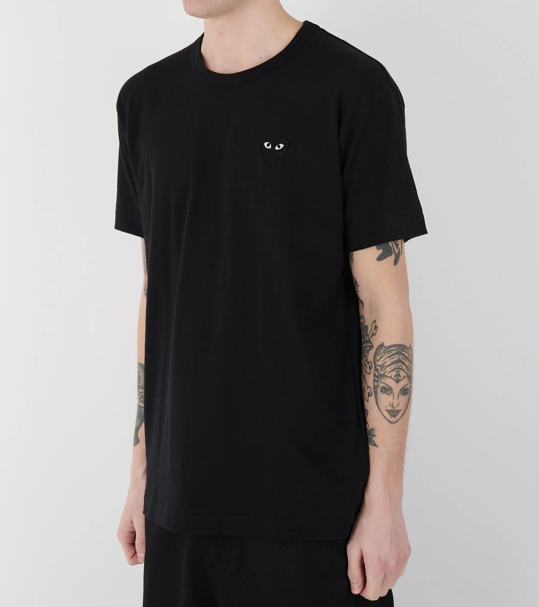 U Black Heart T-shirt Black