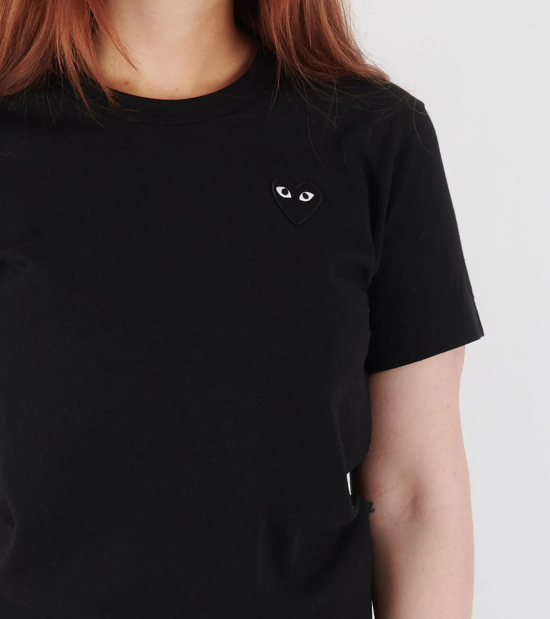U Black Heart T-shirt Black