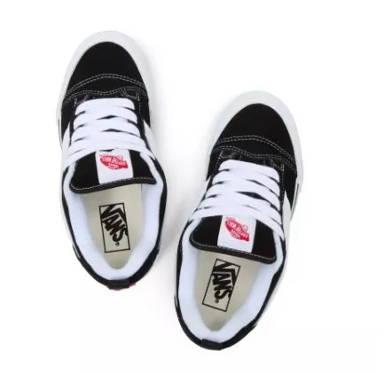 VANS KNU SKOOL BLACK/TRUE WHITE | ZAPATILLAS DE SKATE CLSICAS