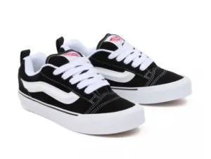 VANS KNU SKOOL BLACK/TRUE WHITE | ZAPATILLAS DE SKATE CLSICAS
