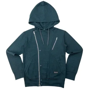 Vintage Final Home By Issey Miyake Asymmetric Zip Up Hoodie Size XS