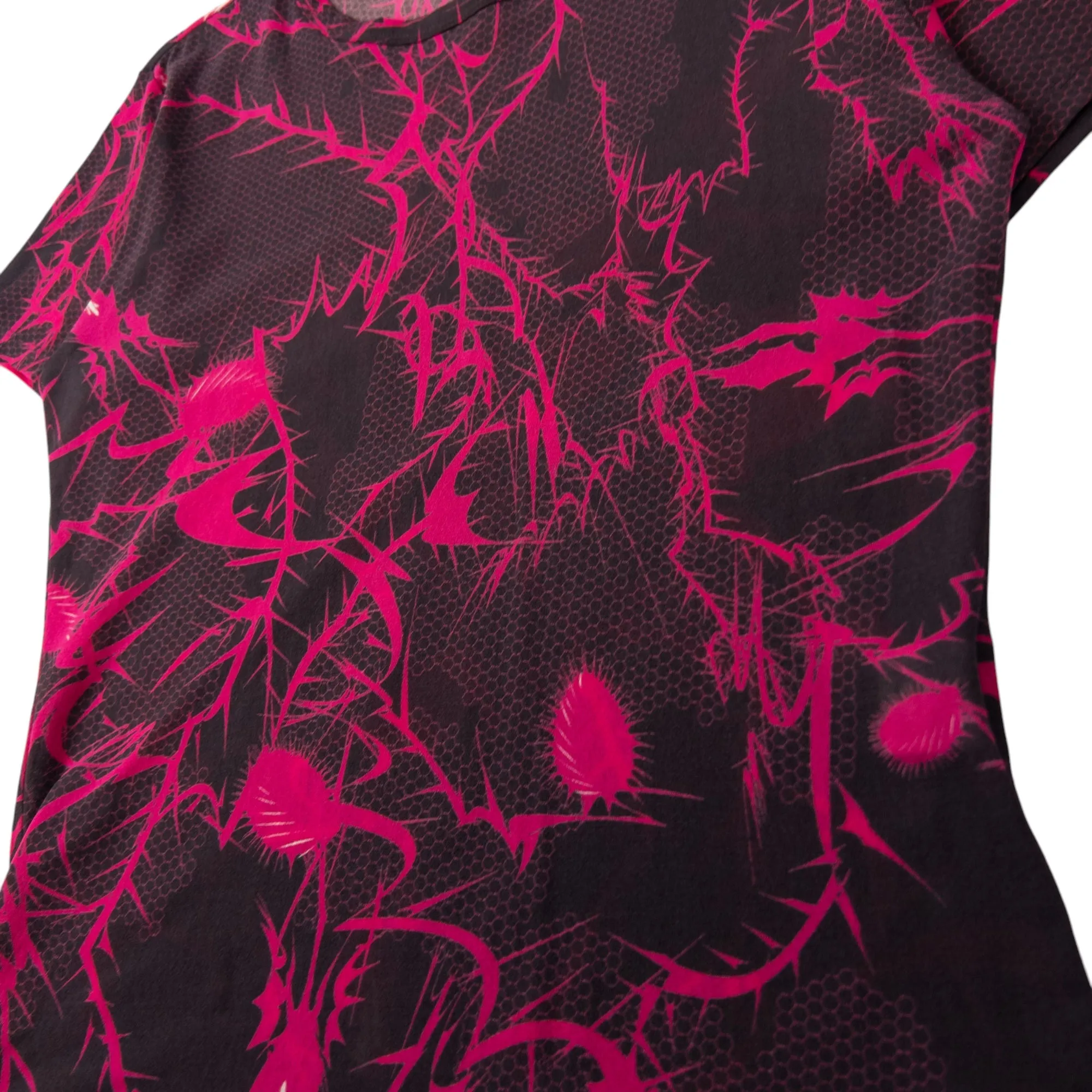 Vintage Issey Miyake Mesh Pattern T Shirt Womens Size M