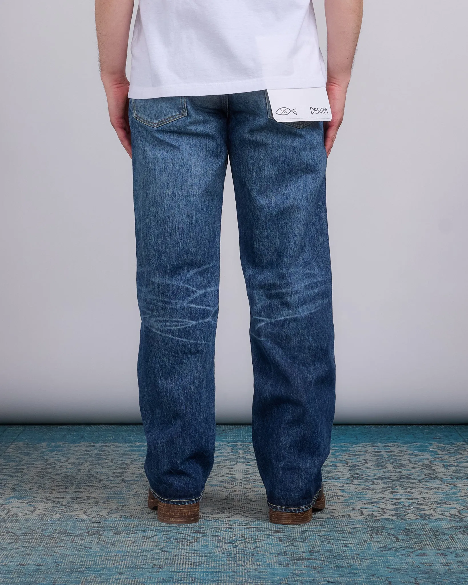 visvim Social Sculpture 01 Ex Wide Jean Damaged 42