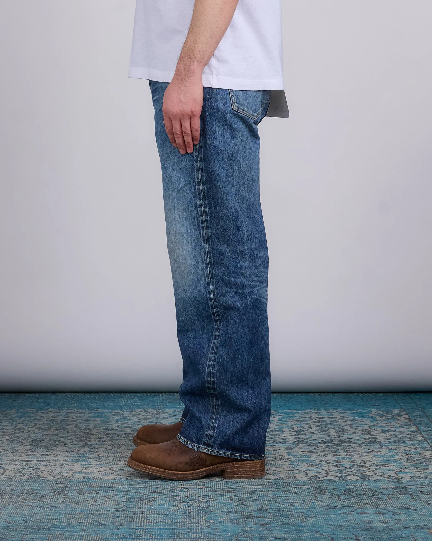 visvim Social Sculpture 01 Ex Wide Jean Damaged 42