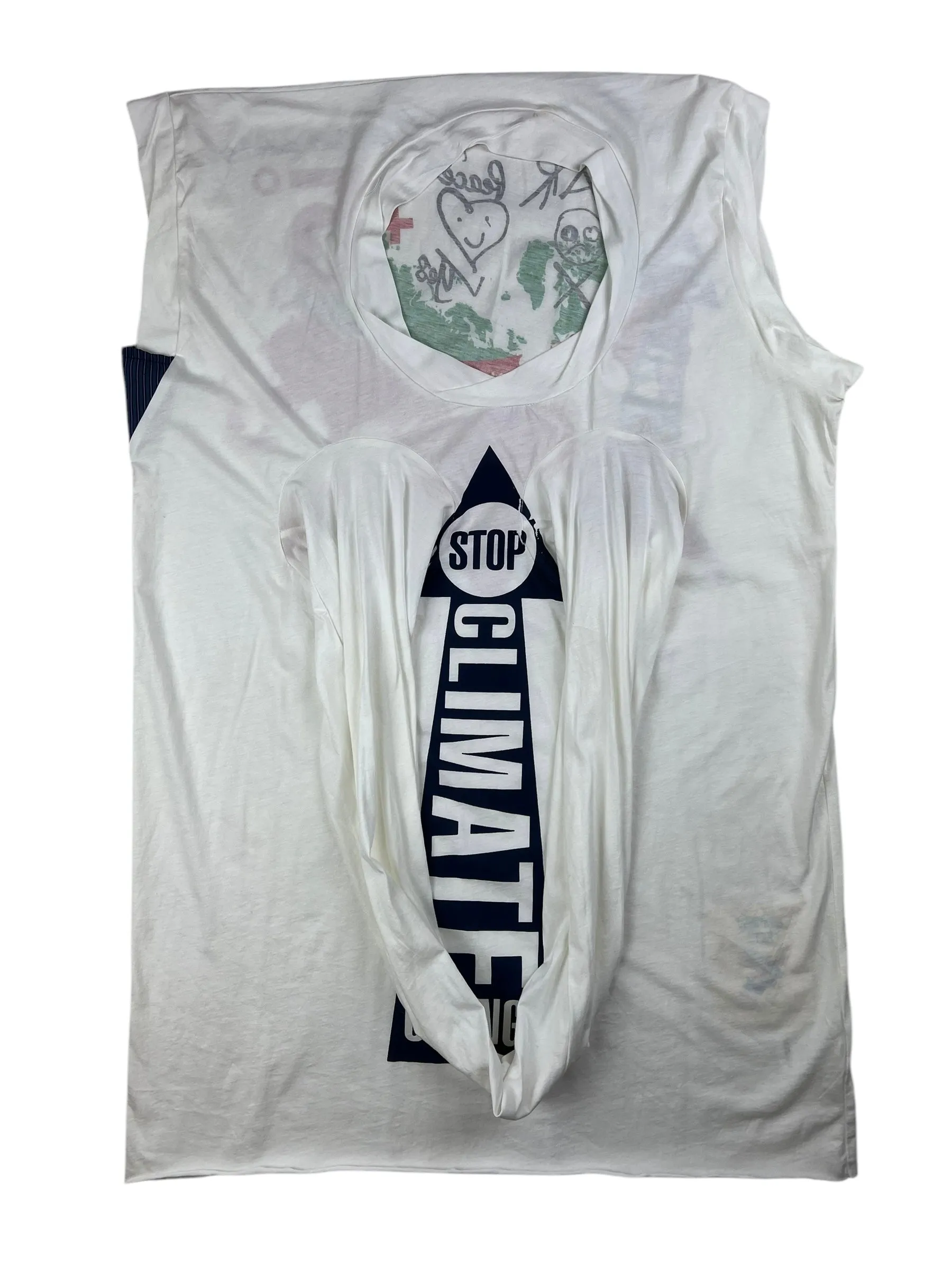 Vivienne Westwood S/S 2013 World's End Boob Tube Stop Climate Change dress