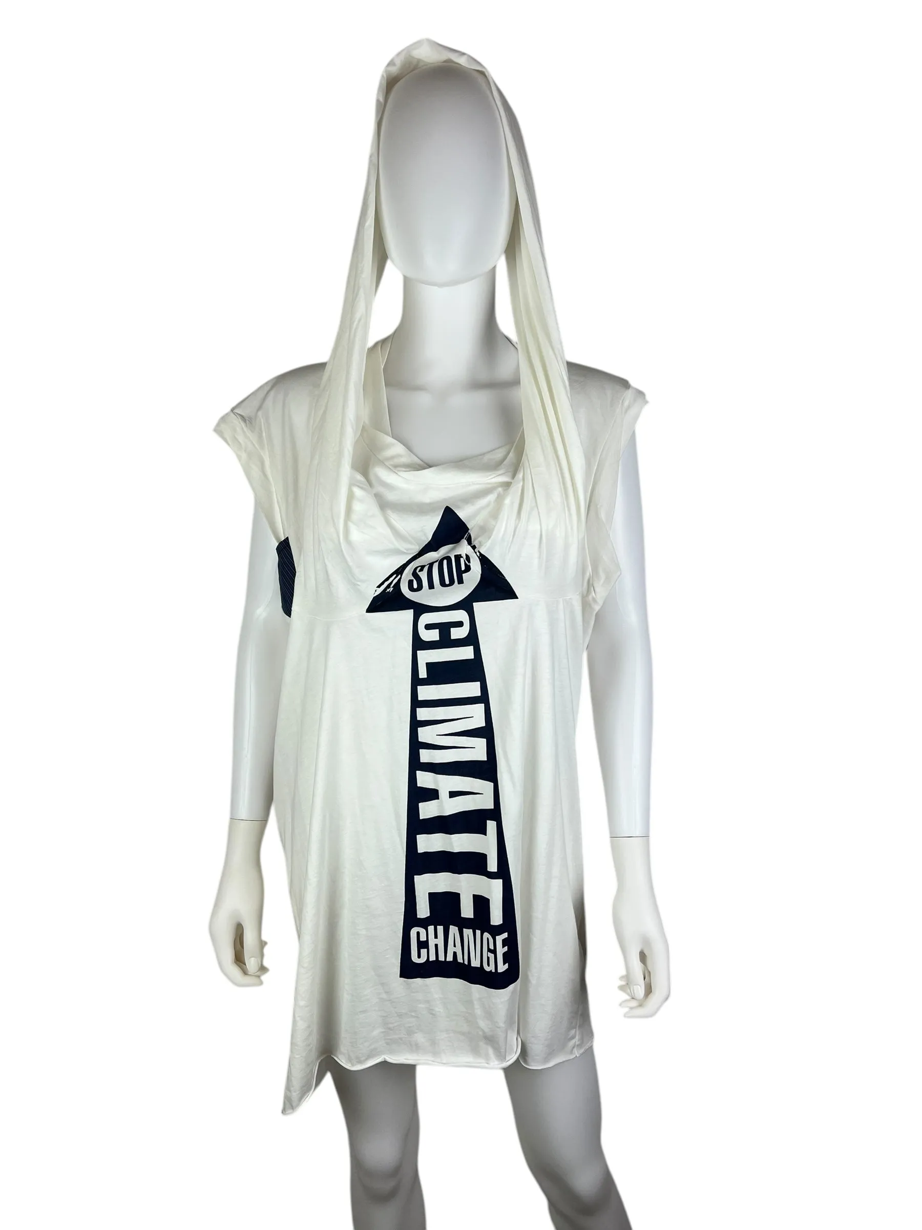 Vivienne Westwood S/S 2013 World's End Boob Tube Stop Climate Change dress