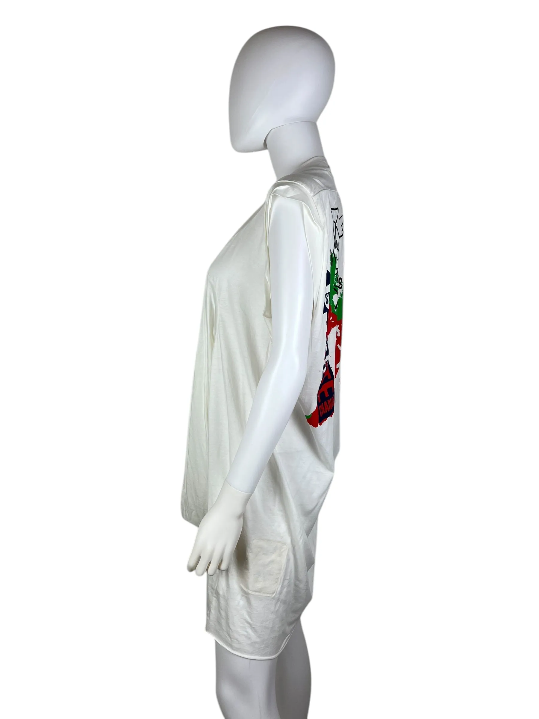 Vivienne Westwood S/S 2013 World's End Boob Tube Stop Climate Change dress