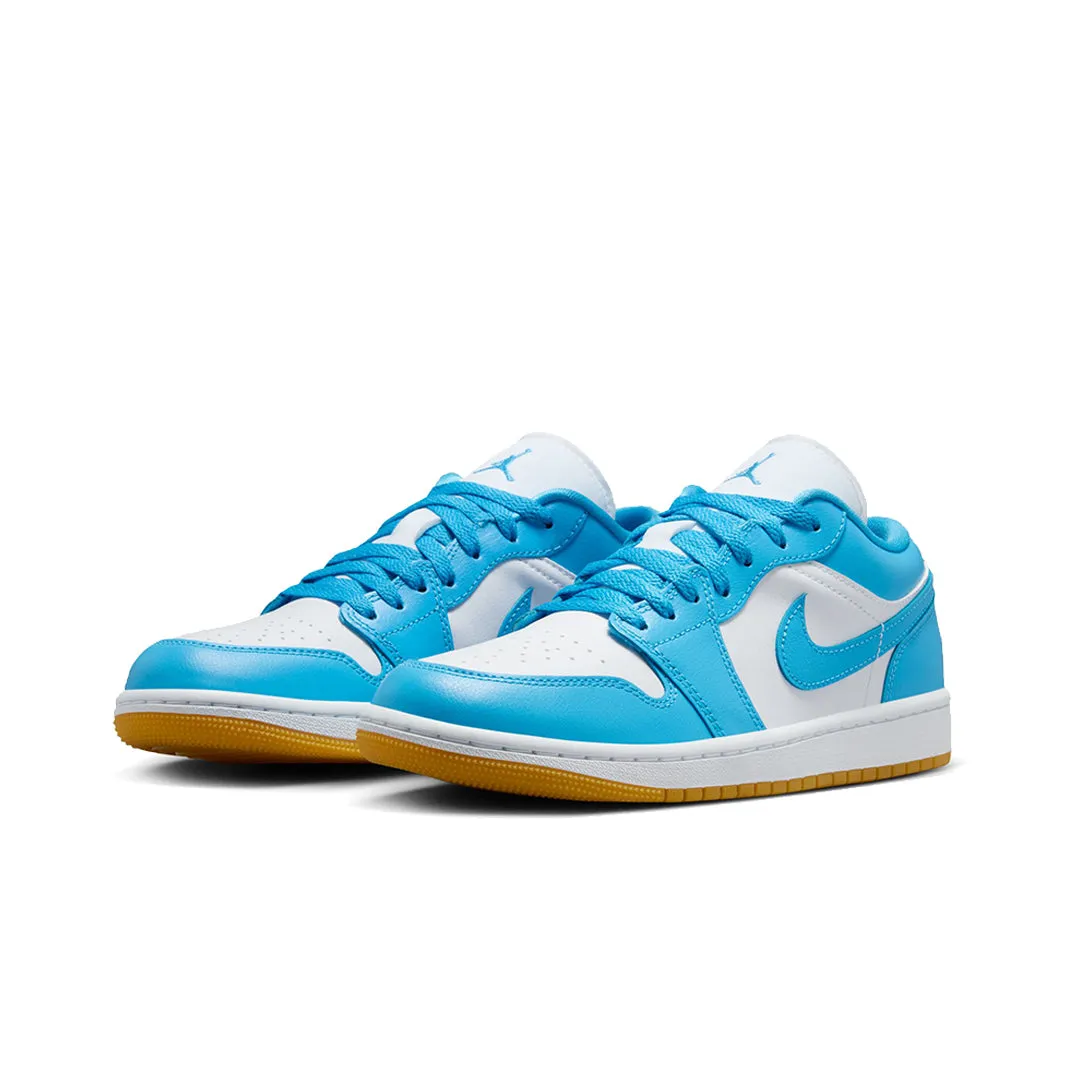 WOMEN'S AIR JORDAN 1 LOW DARK POWDER BLUE