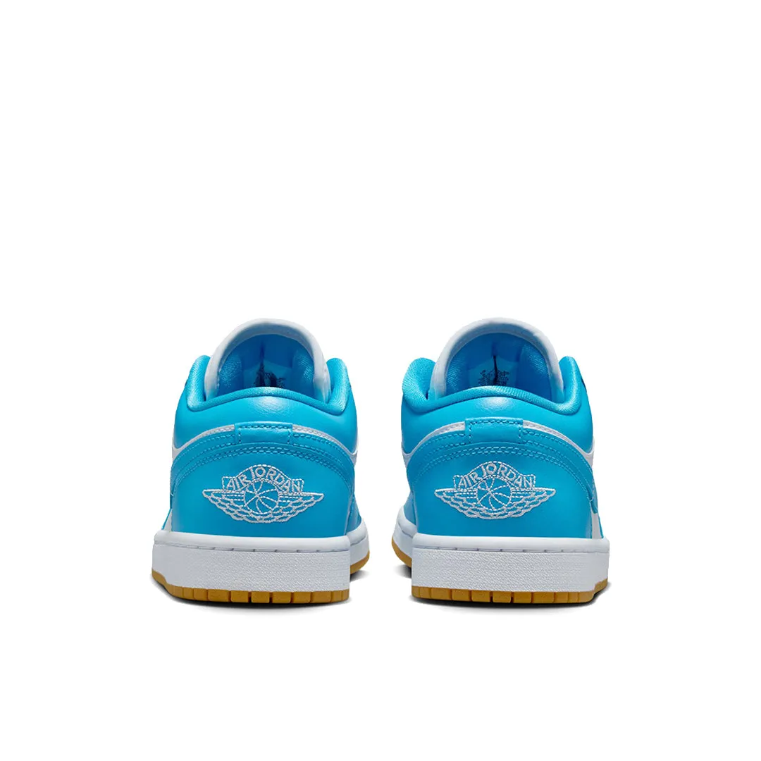 WOMEN'S AIR JORDAN 1 LOW DARK POWDER BLUE