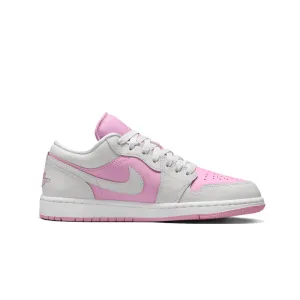 WOMEN'S AIR JORDAN 1 LOW ORCHID/NEUTRAL GREY