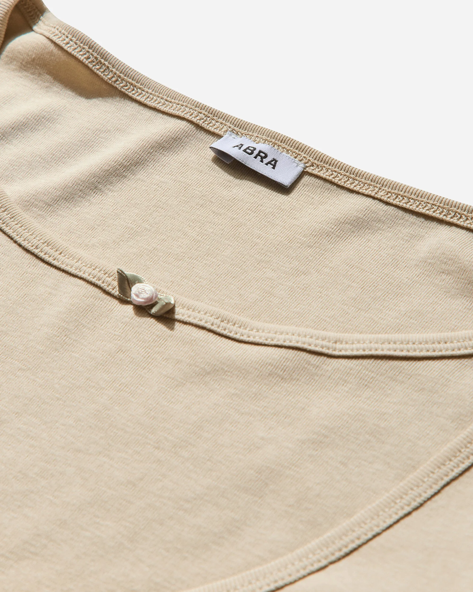 Women's Overlayered Dress Beige