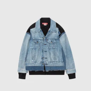 X LEVI'S WITH CARDIGAN DENIM JACKET