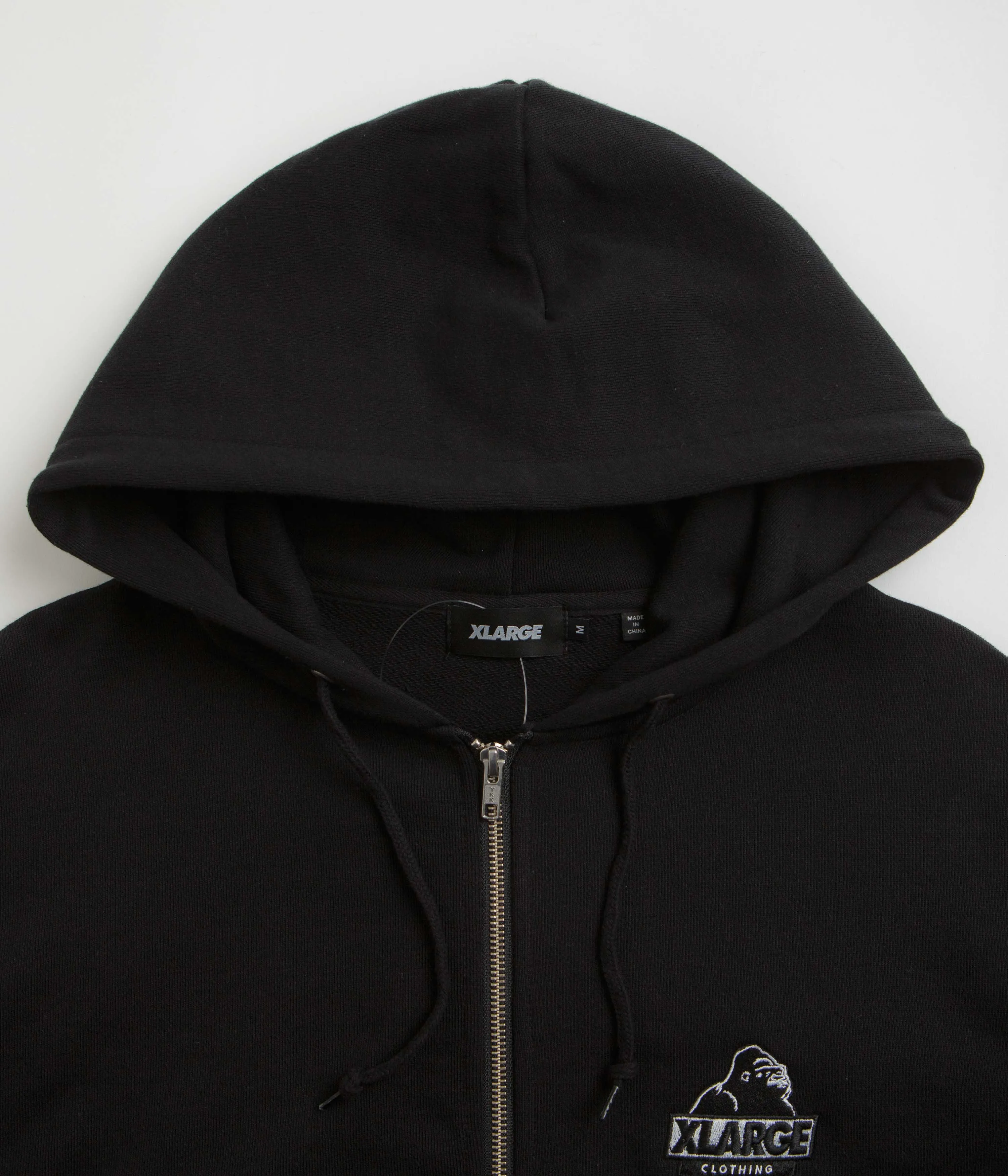 XLarge Slanted OG Zip Hoodie - Black