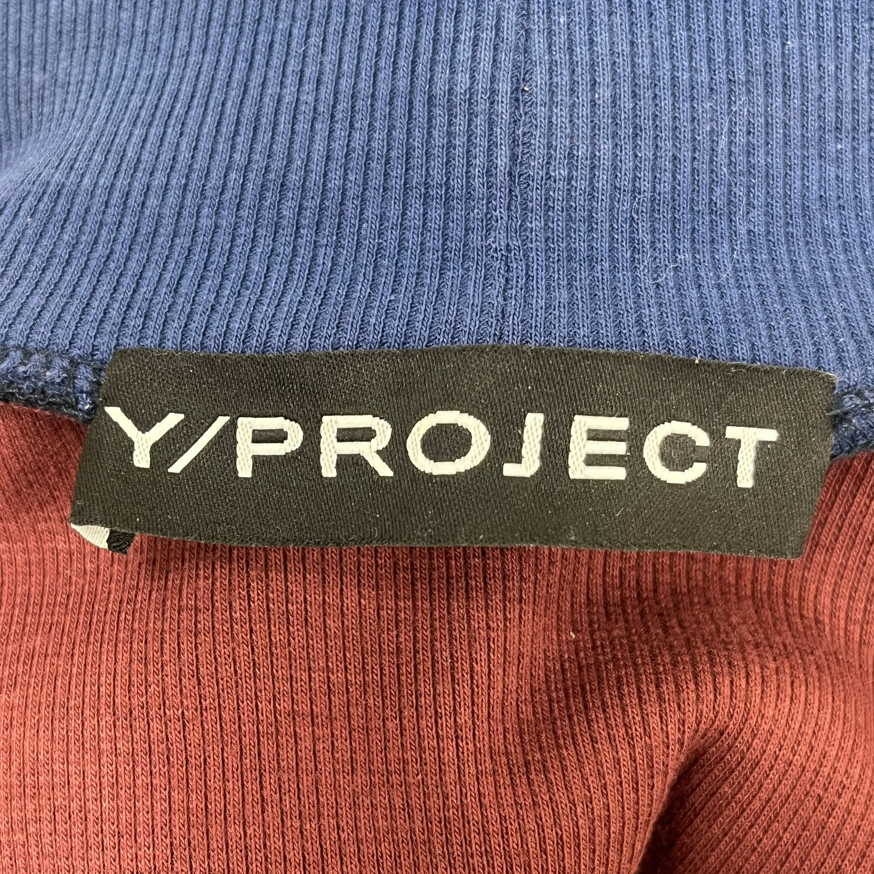 Y/PROJECT/LS T-Shirt/S/Cotton/MLT/LAYERED TURTLENECK