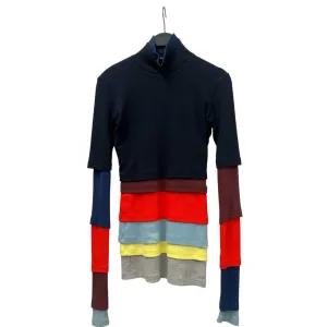 Y/PROJECT/LS T-Shirt/S/Cotton/MLT/LAYERED TURTLENECK