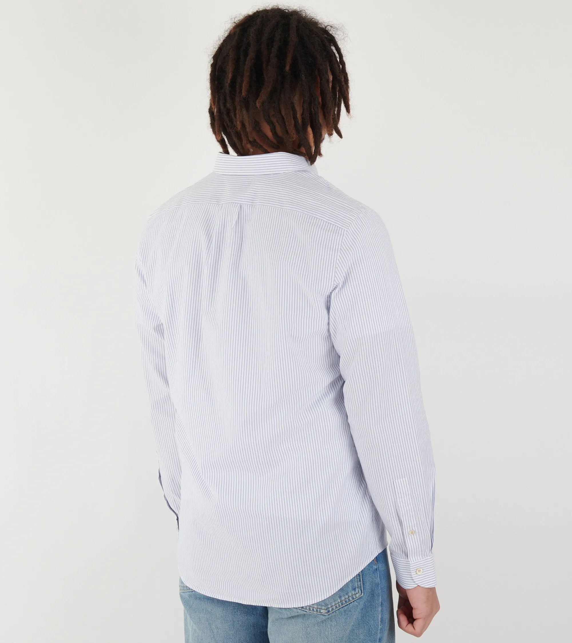 Zebra Logo Shirt White/Blue