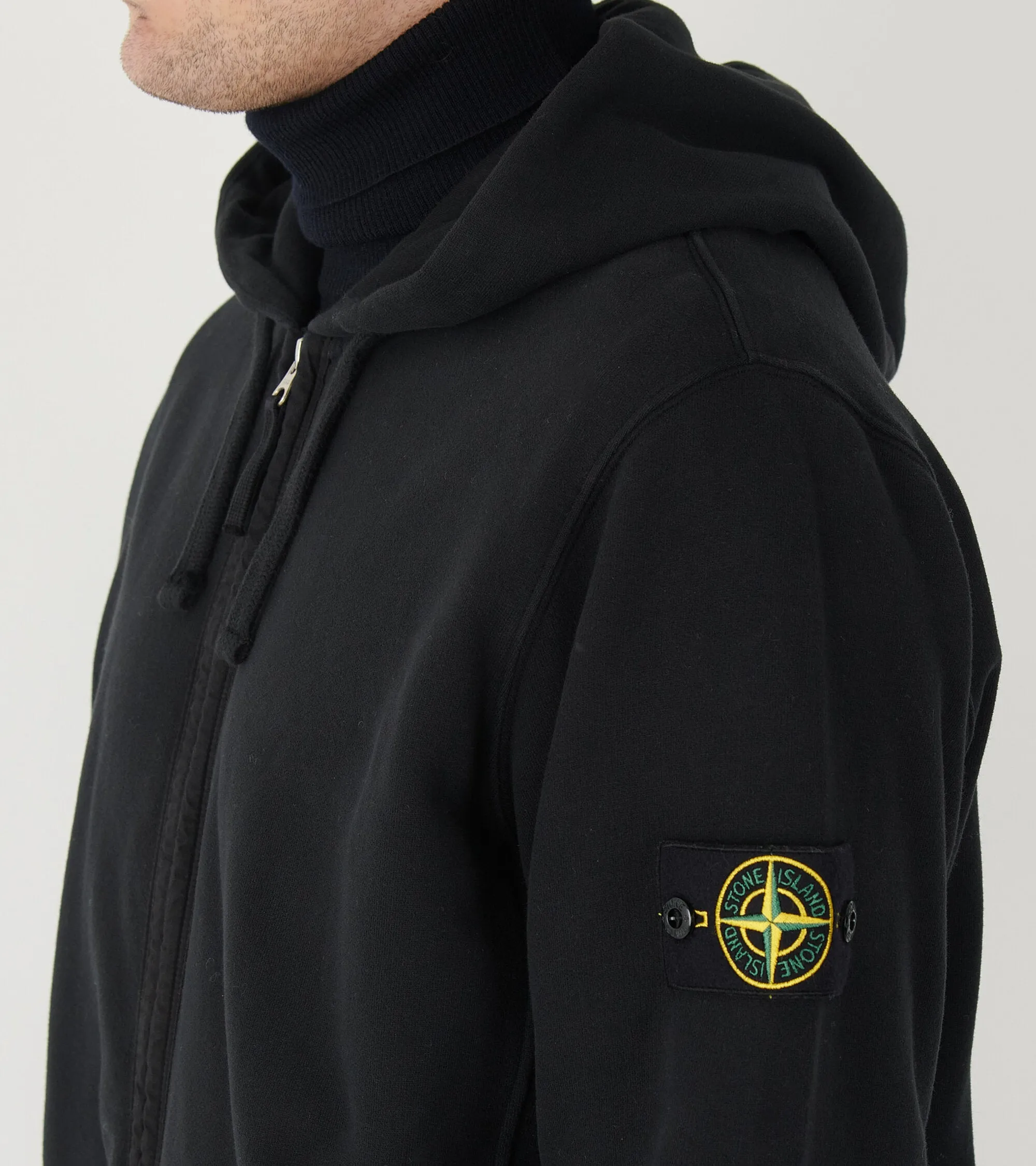 Zip Hoodie Black