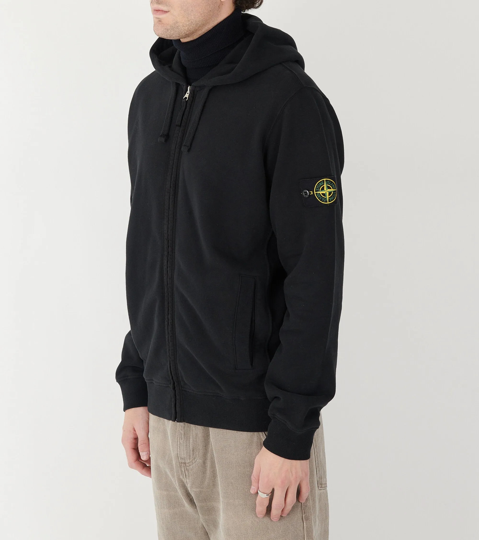 Zip Hoodie Black