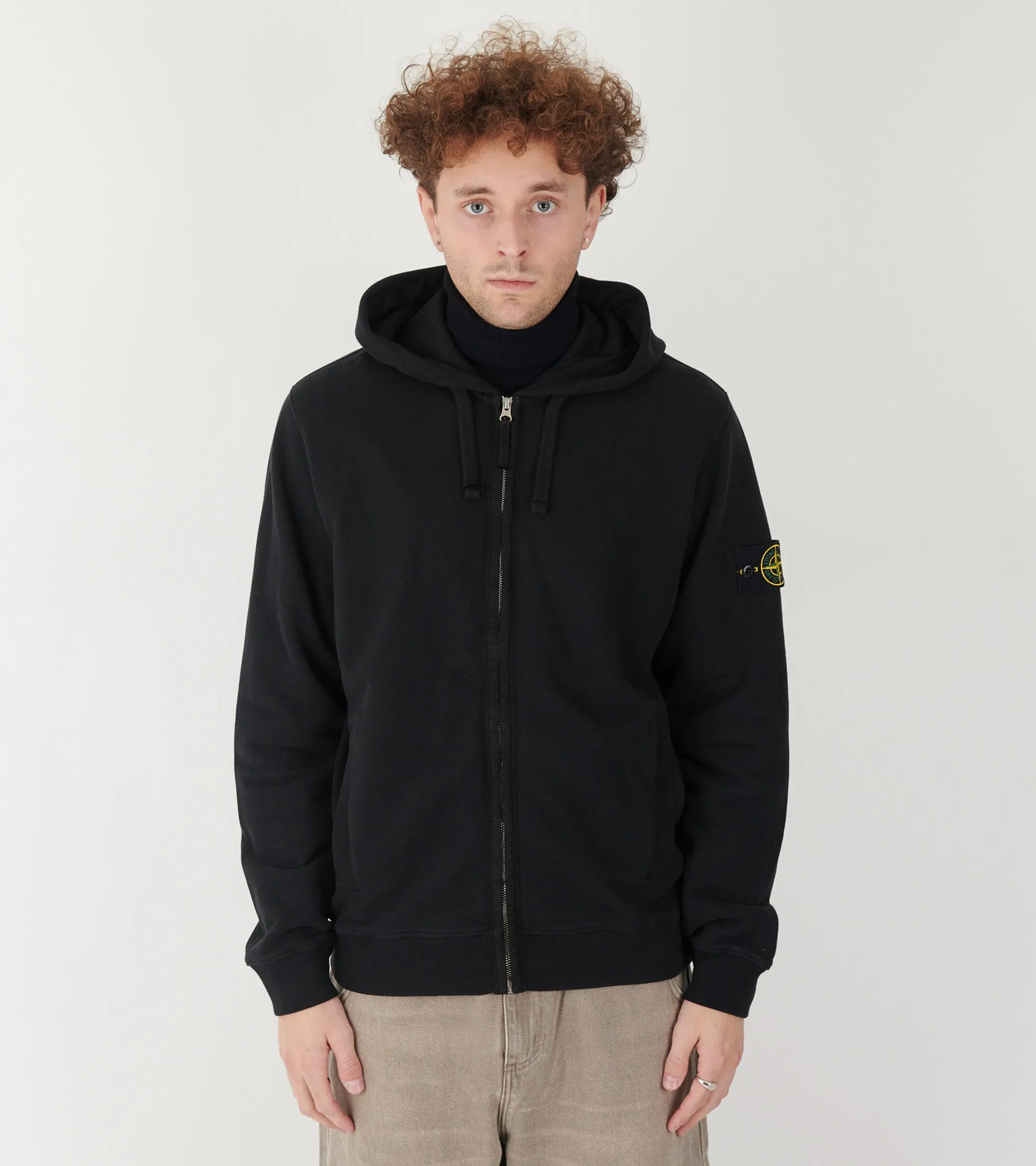 Zip Hoodie Black